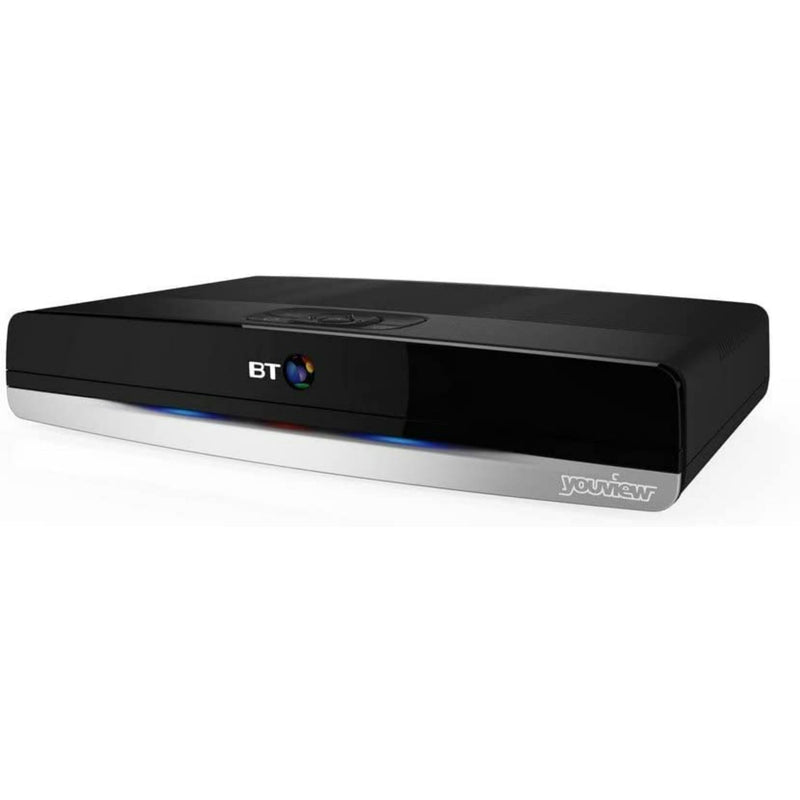 BT Youview+ Set Top Box (500GB SSD) Recorder with Twin HD Freeview and 7 Day Catch Up TV - No Subscription