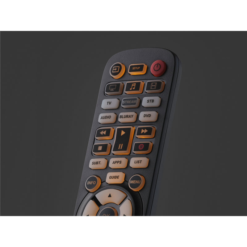 Essential 6 Antimicrobial Remote Control URC 3661 (Renewed)