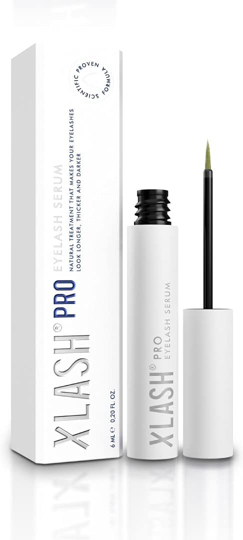 XLASH Eyelash Serum 6 ml Long Full Strong Well Nourished Lashes Growth Booster a Superior Alternative to Falsies Mascara Eyelash Extensions