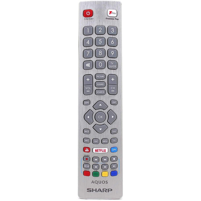 Original SHW/RMC/0121 Smart TV Remote Control Sharp AQUOS