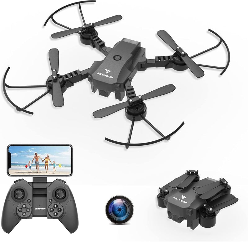 SnaptaIn A10 Mini Foldable Drone with 1080P HD Camera