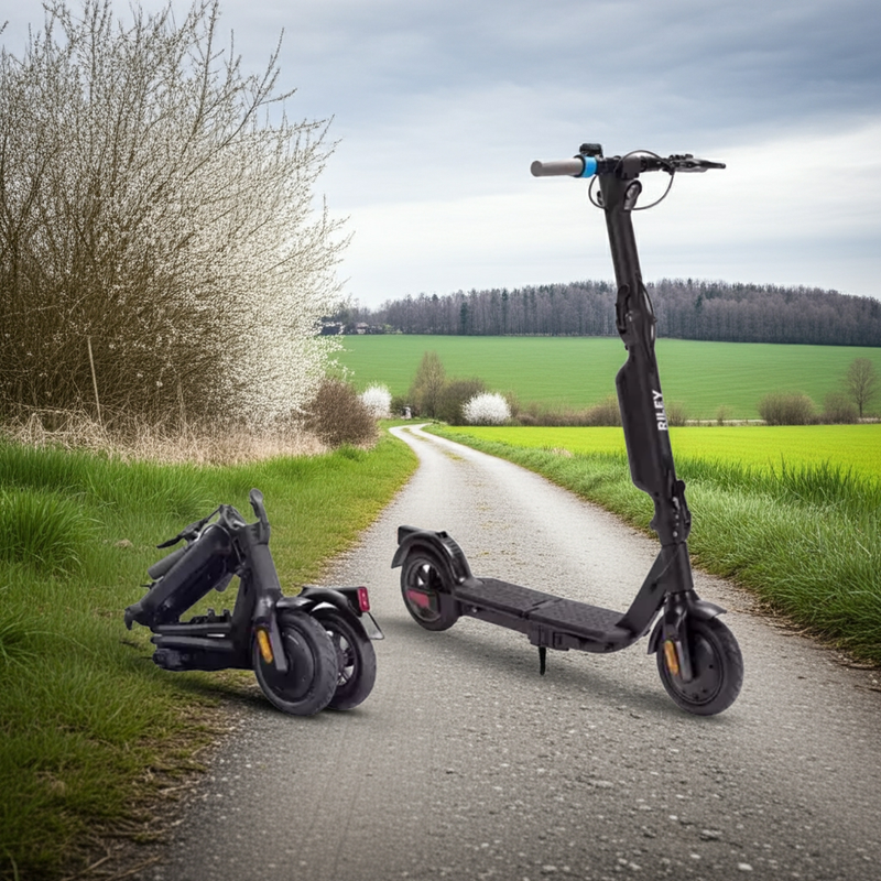 A-Grade - Riley RS3 Electric Scooter 350W Compact folding 25km Range 25km/h 120kg Max