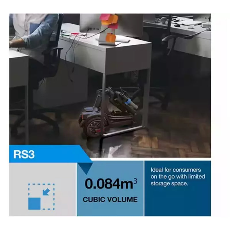A-Grade - Riley RS3 Electric Scooter 350W Compact folding 25km Range 25km/h 120kg Max