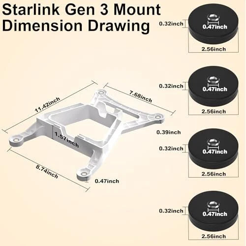 Starlink Gen 3 Magnetic Mount