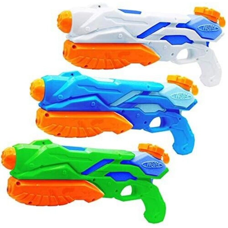 3X Water Gun Pistol for Kids Super Soakers Pump for Kids Adults UK SELLER