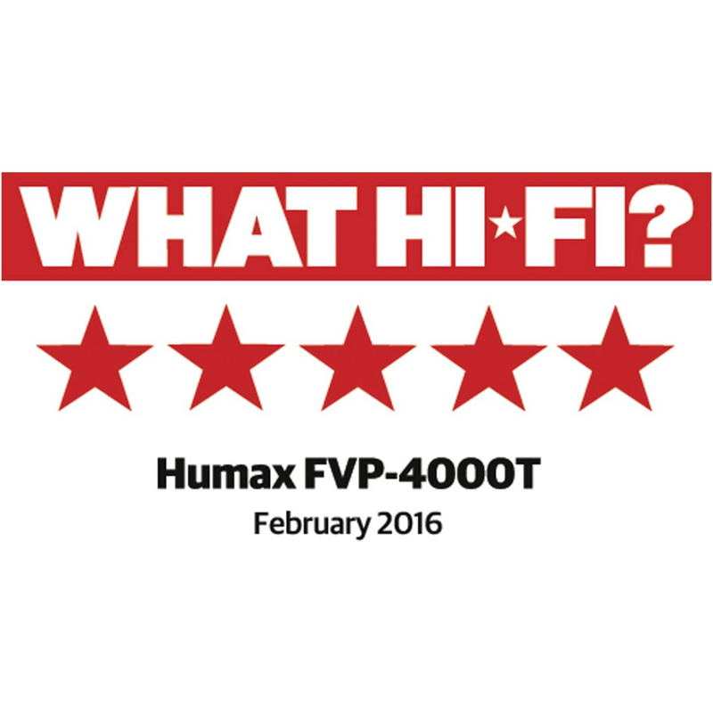 Humax FVP-4000T 1TB Freeview Play HD TV Recorder (Renewed) - Cappuccino