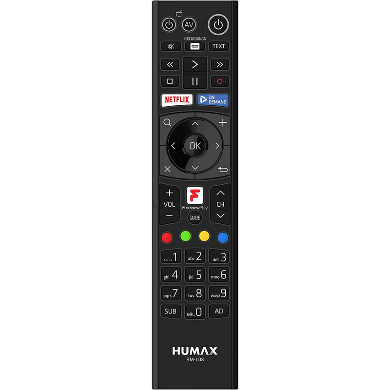 Humax FVP-4000T 2TB Freeview Play HD TV Recorder (Renewed) - Mocha