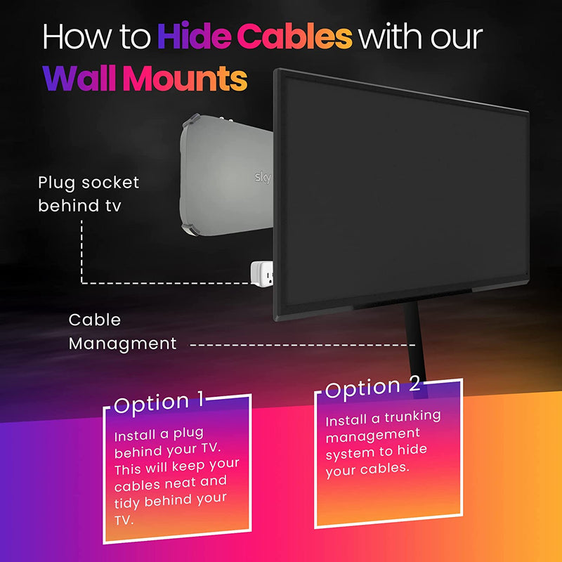 Q-View Sky Q Box Wall Mount Bracket (LATEST 2TB MODEL)  (Plastic) - PLEASE SEE DETAILS BELOW FOR COMPATIBILITY